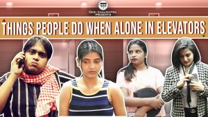 Things People Do When Alone In Elevators